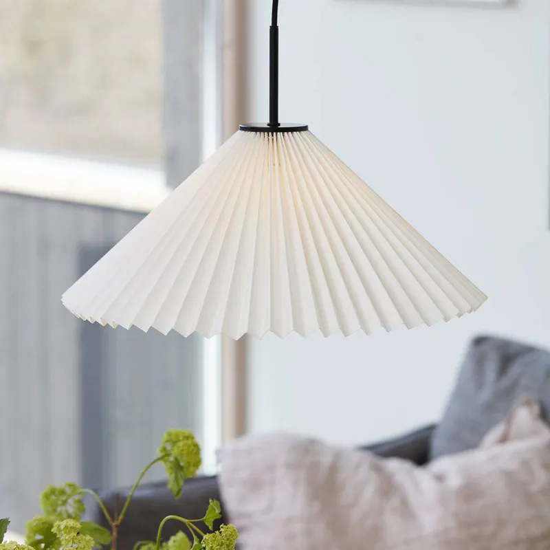 PR Home żyrandol Polly, biały, Ø 45 cm, papier