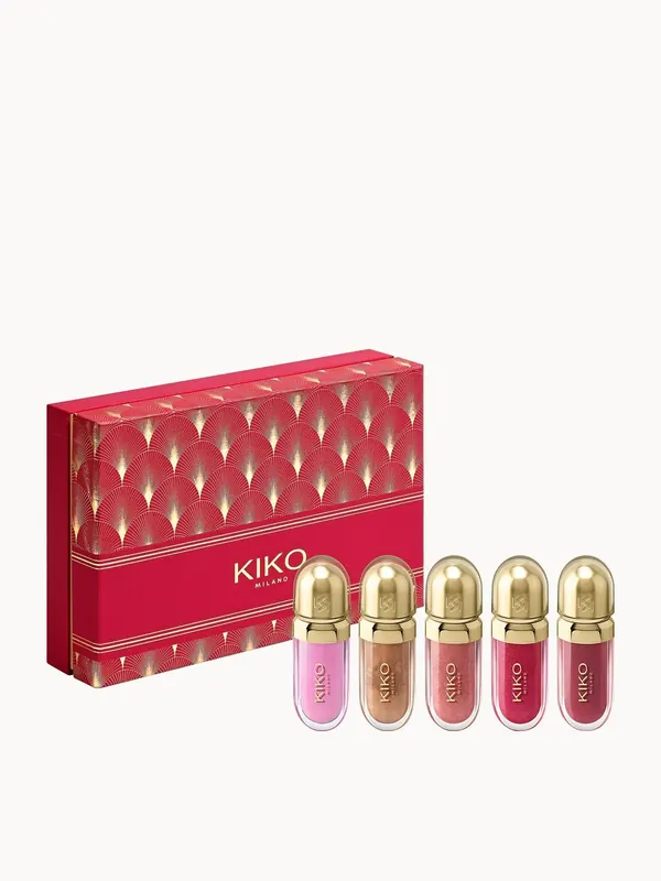 KIKO Milano Exclusive Fabulous 5 Mini 3D Hydra Gift Set 17.5ml (Worth £44.95)