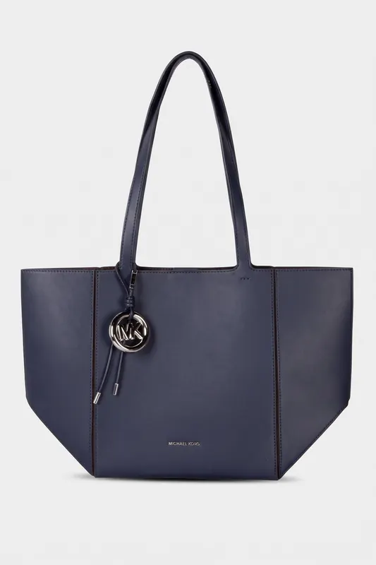 Michael Kors Medium Convertible Cinched Tote Dress Blues Maat: OS | Handtassen Outlet | Dames | Blauw