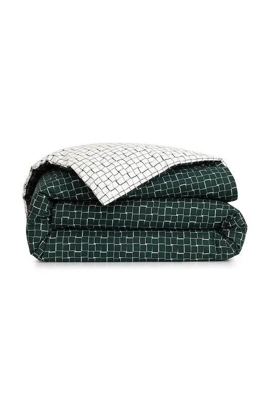 Lacoste poszwa na kołdrę bawełniana L BLOCK Vert 140 x 200 cm