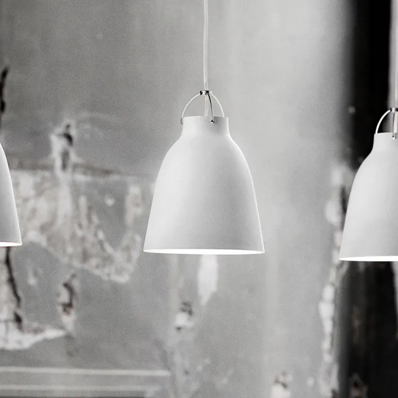 FRITZ HANSEN Caravaggio P2 matowa biel