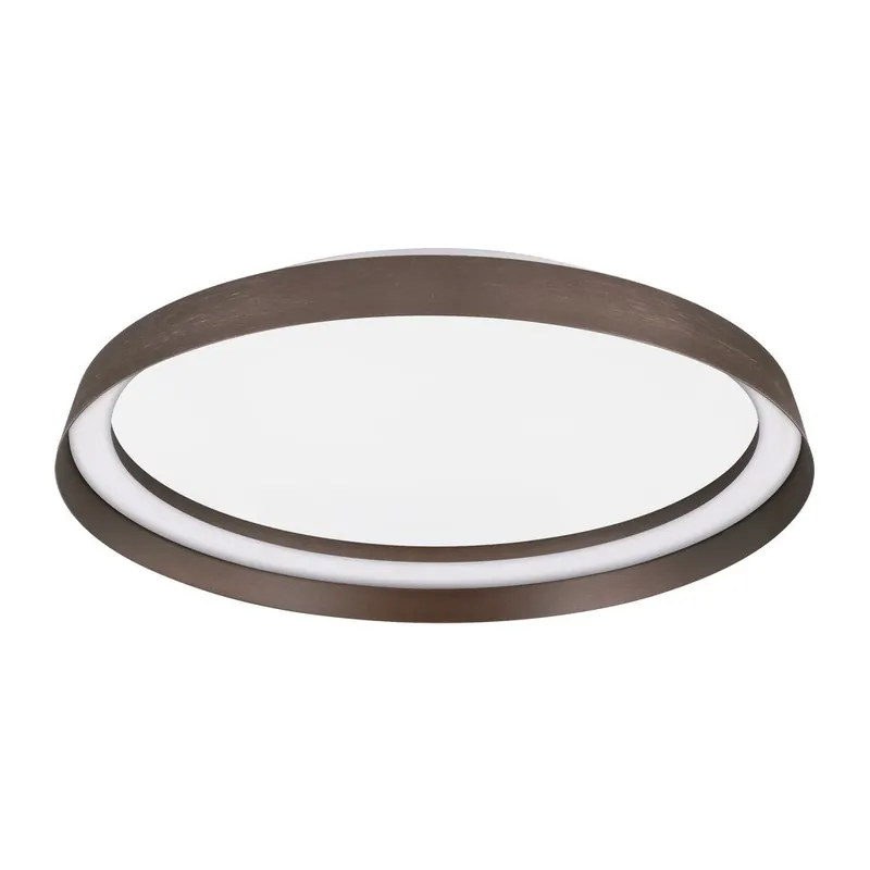 Brązowa aluminiowa lampa sufitowa LED ze ściemniaczem Ormi – Nova Luce