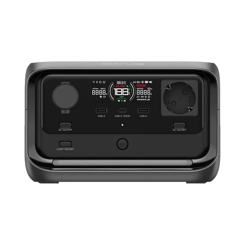 Napájacia stanica EcoFlow River 3 Plus 286 Wh WiFi čierna