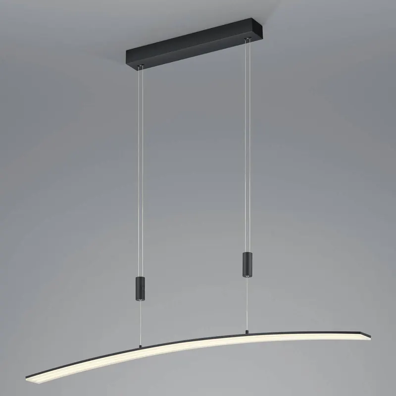 Lampa wisząca LED Dual z pilotem CCT czarna