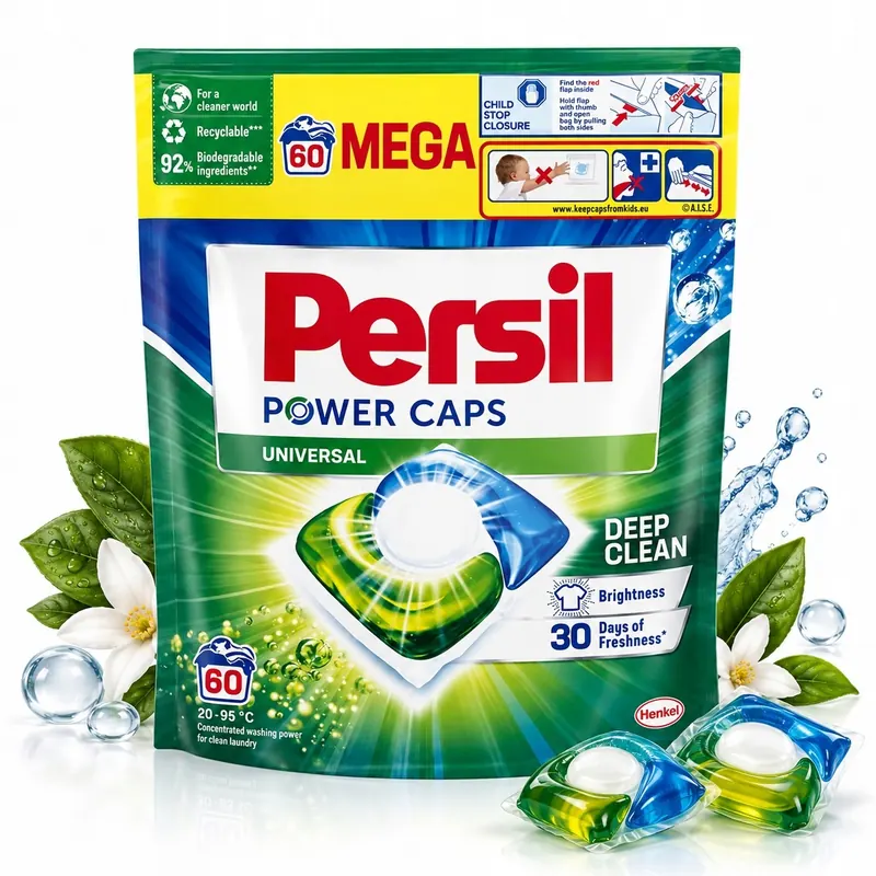Persil Power Caps Universal Kapsułki do Prania 60 szt. Deep Clean od 20°C
