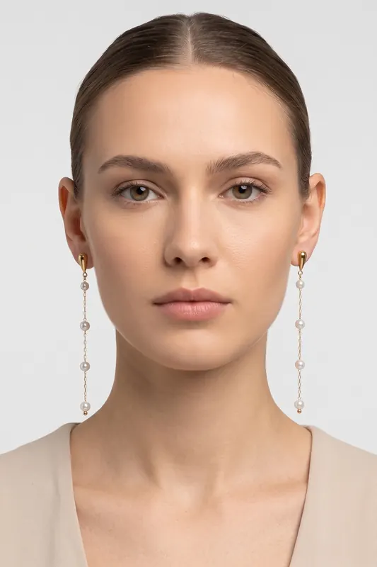 PURELEI Dewdrop Ohrringe Gold Maat: OS | Oorbellen Outlet | Dames | Goud