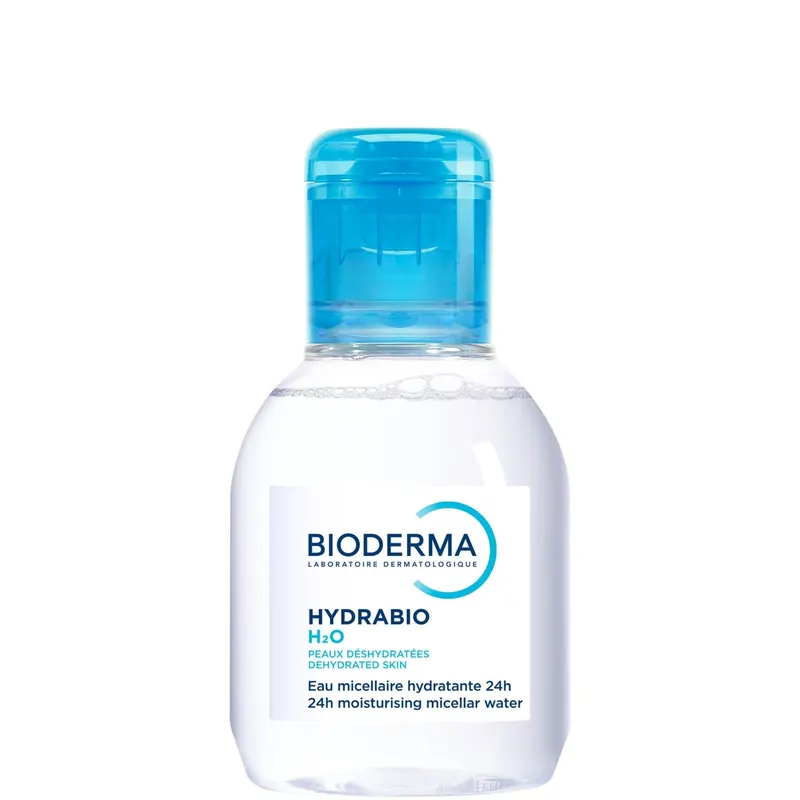 Bioderma Hydrabio H2O Micellar Water Cleanser for Dry Dehydrated Skin 100ml