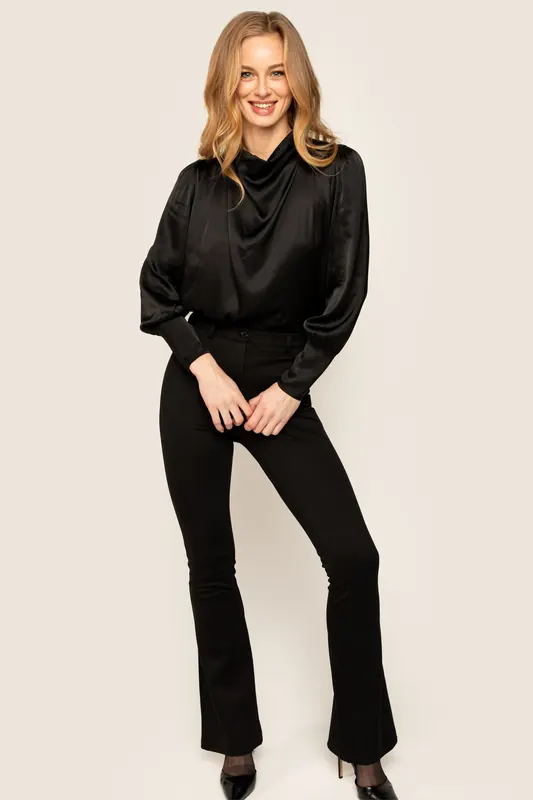 Freebird Teske Top Black Maat: XS | Longsleeves Outlet | Dames | Zwart