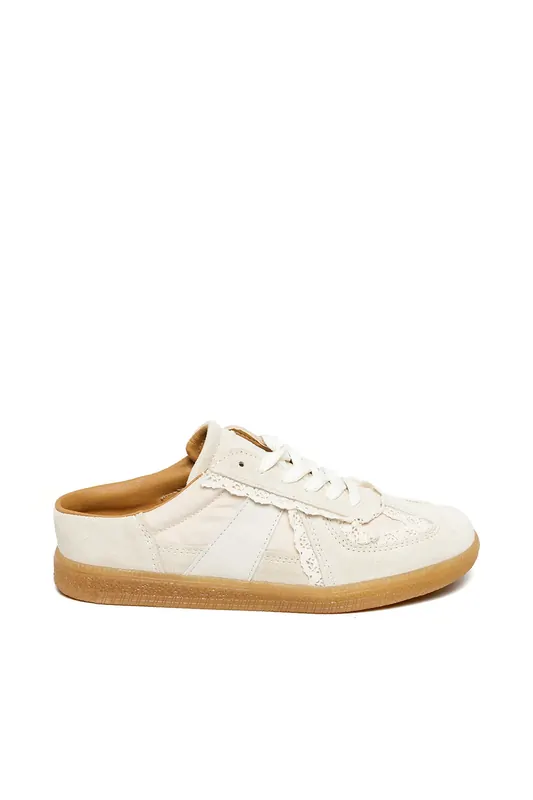 Steve Madden Melin Sneakers Beige Maat: 40 | Sneakers Outlet | Dames | Beige