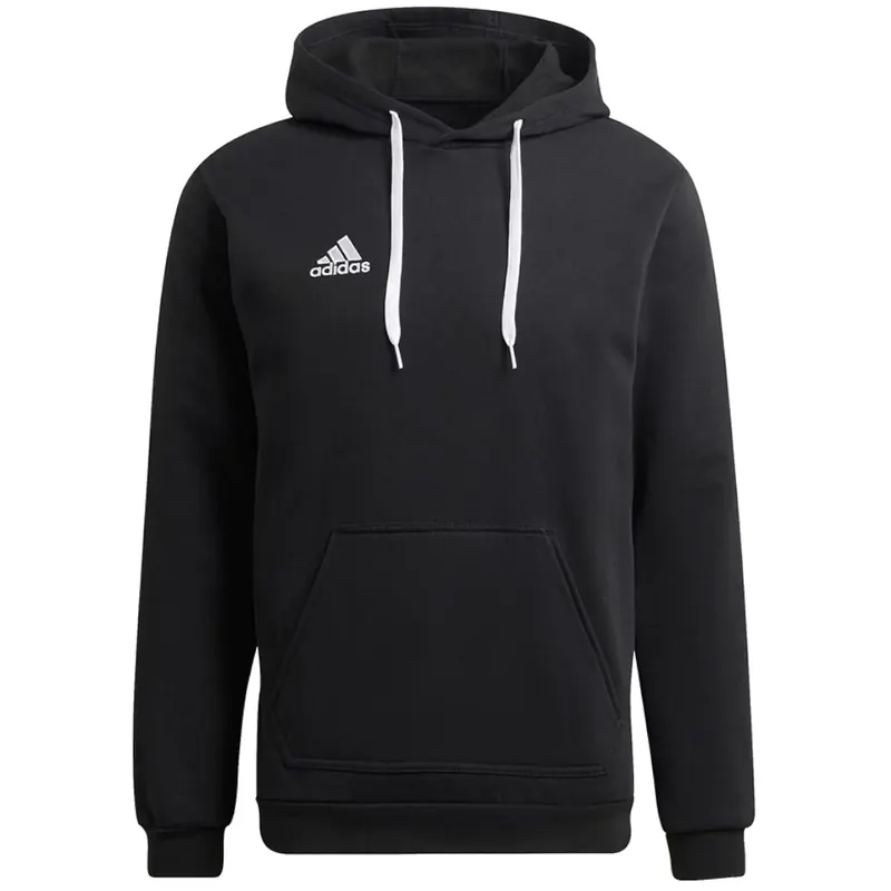 adidas Entrada 22 Sweat Hoodie H57512, Męskie, Czarne, bluzy, bawełna, rozmiar: XL