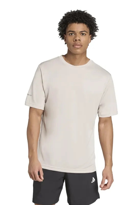 Adidas Unisex Tr Essential Hp T Wonder Alumina Maat: XS | Tops Outlet | Unisex | Ecru