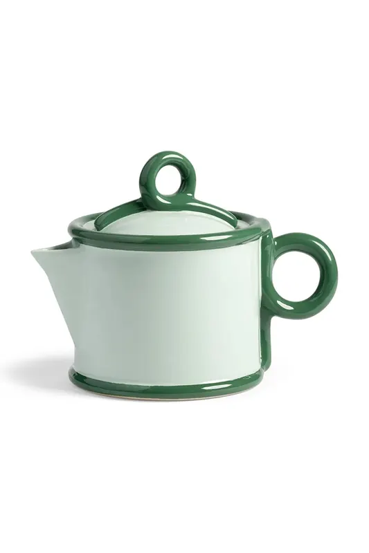 &k amsterdam dzbanek do herbaty loop green 700 ml