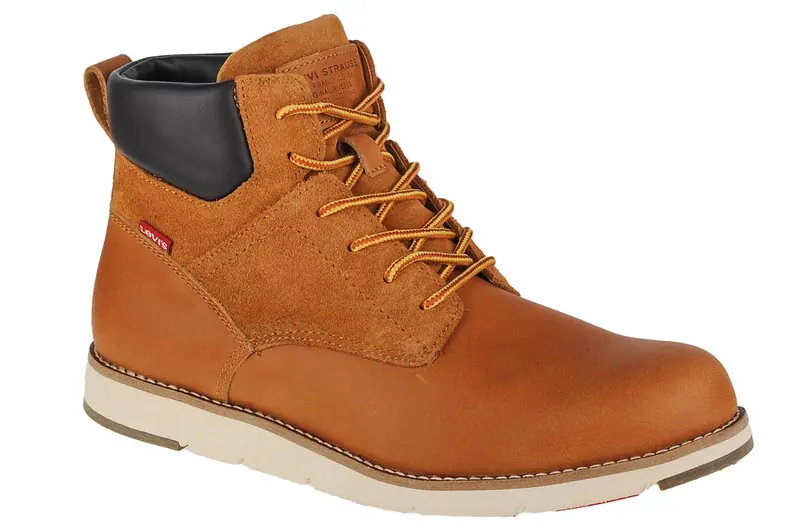 Levi's Jax Plus 232198-1700-74, Męskie, Żółte, trzewiki, skóra licowa, rozmiar: 40