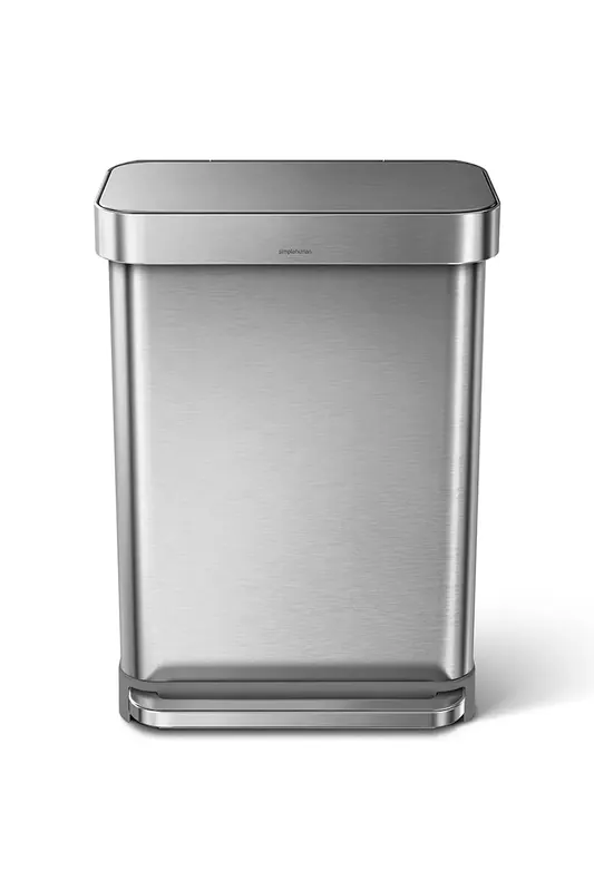 Simplehuman kosz na śmieci Rectangular 55 L