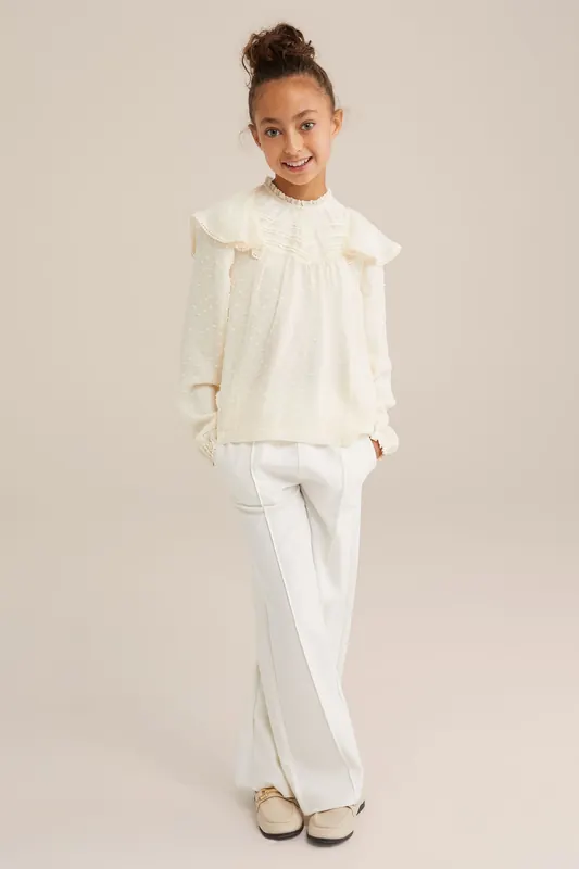 We Fashion Blouse Whitegold Maat: 146/152 | Outlet | kids | Wit