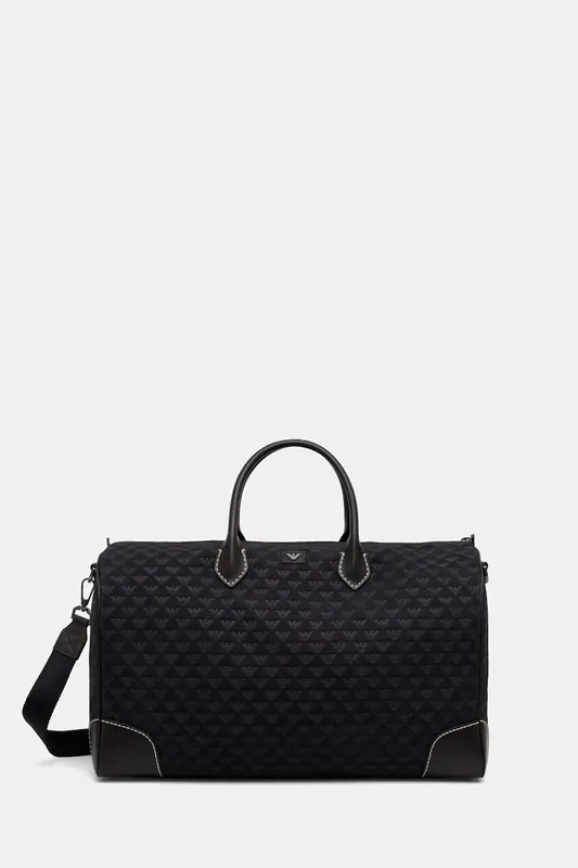 Emporio Armani torba podróżna męska skórzana