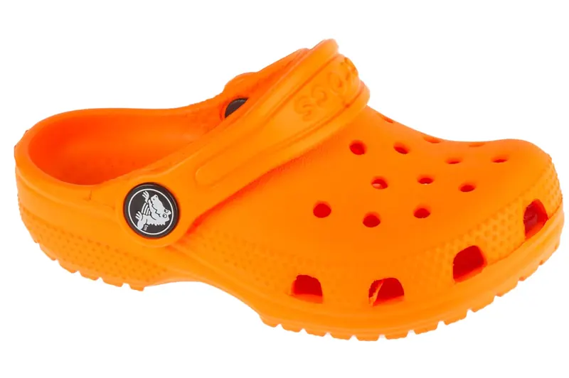 Crocs Classic Clog Kids T 206990-83A, Dla chłopca, Pomarańczowe, klapki, syntetyk, rozmiar: 22/23