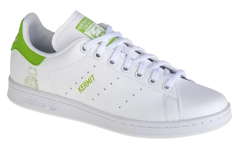 adidas Stan Smith FY6535, Dla dziewczynki, Białe, buty sneakers, skóra syntetyczna, rozmiar: 35,5