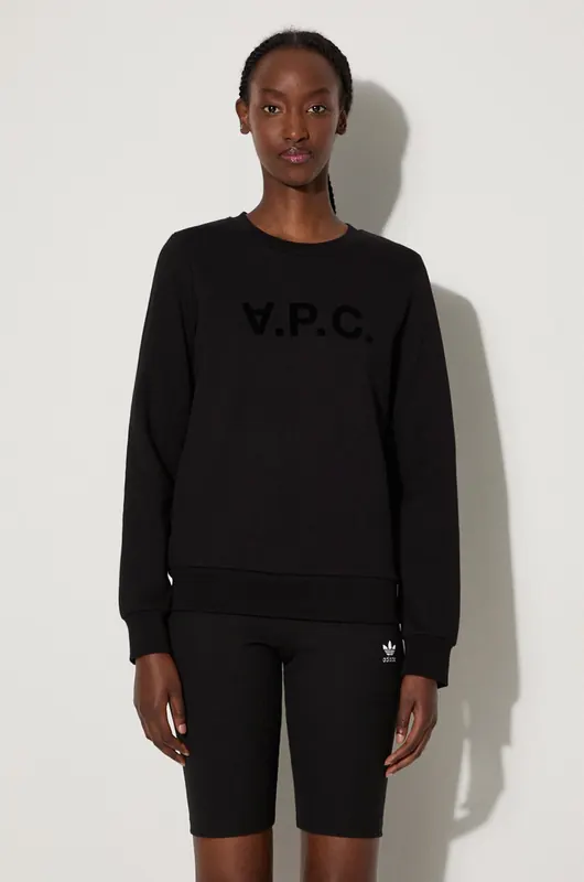 A.P.C. bluza bawełniana Sweat Viva