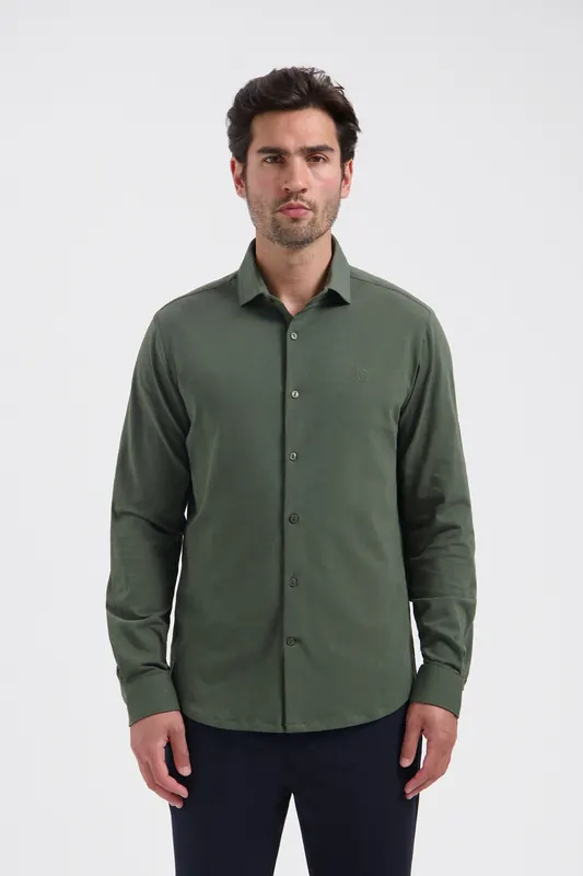 Dstrezzed Ds_boris Shirt Dark Army Dark Army Maat: L | Casual Overhemden Outlet | Heren | Groen