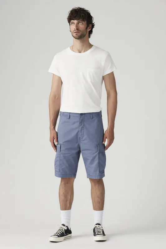 Levi's Carrier Cargo Shorts Blue Maat: W34 | Korte Broeken Outlet | Heren | Blauw