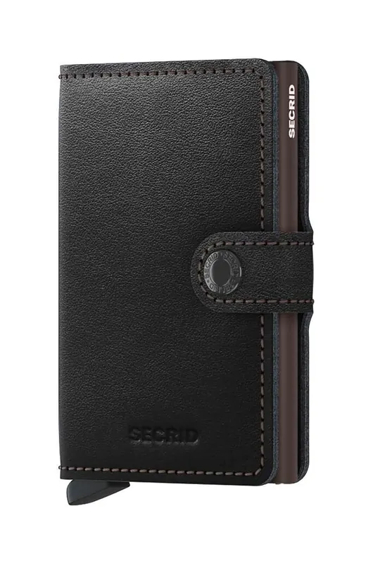 Secrid portfel skórzany Black & Brown