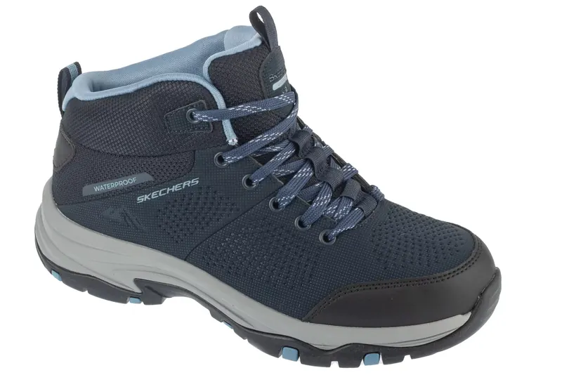 Skechers Trego - Trail Destination 180005-NVGY, Damskie, Granatowe, buty trekkingowe, syntetyk, rozmiar: 36