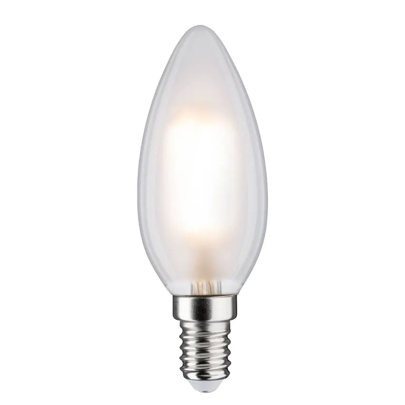 Żarówka świeczka LED E14 5W 2,700K matowa ściemniana