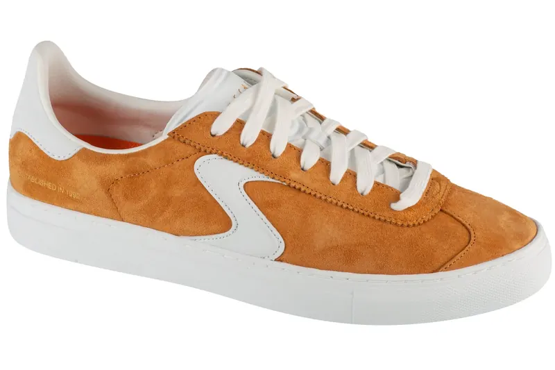 Skechers Arch Fit Legend - Hamor 254000-WTN, Męskie, Żółte, buty sneakers, skóra zamszowa, rozmiar: 42