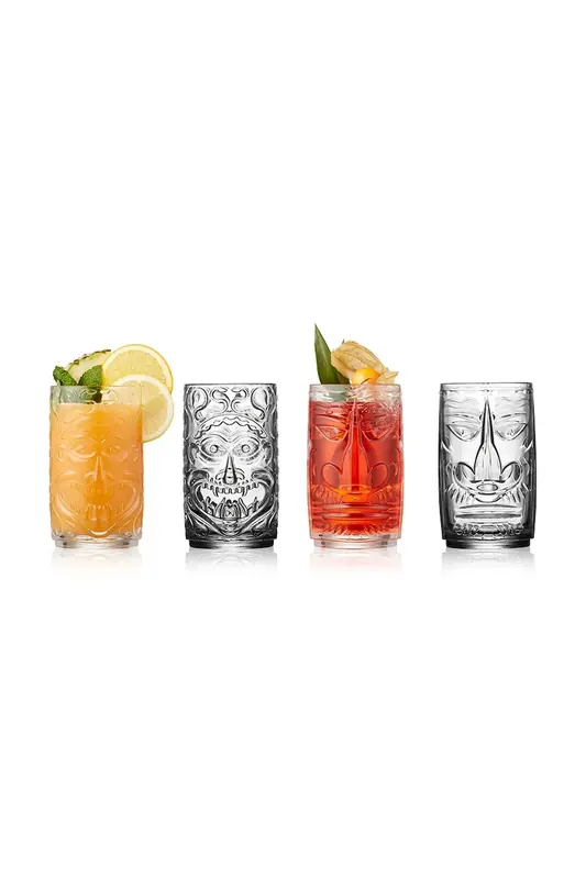 Lyngby Glas zestaw szklanek do drinków Tiki 450 ml 4-pack