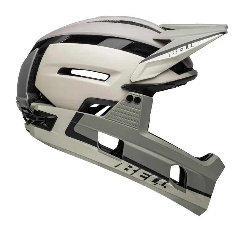 Kask full face BELL SUPER AIR R MIPS SPHERICAL matte cement gray (52-56)