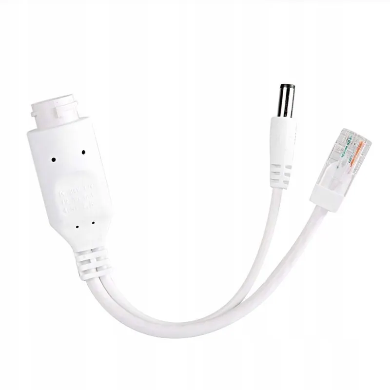 Adapter Poe Ethernet Lan 46V Zasilanie Skrętka Rj Ethernet Splitter