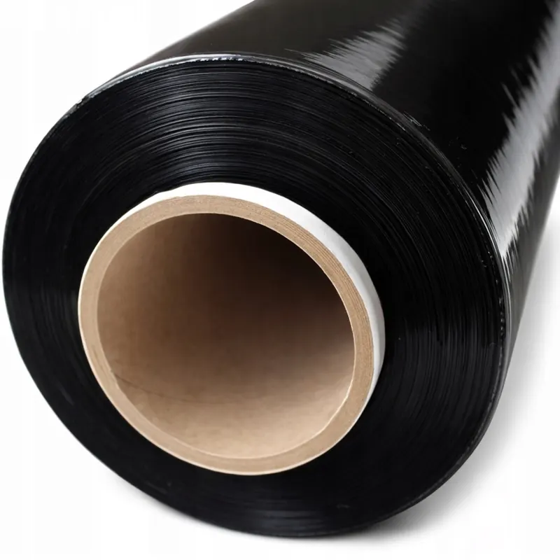 Folia Stretch Czarna 3 XL Strecz Czarny Rolka Mocna i Kryjąca Premium