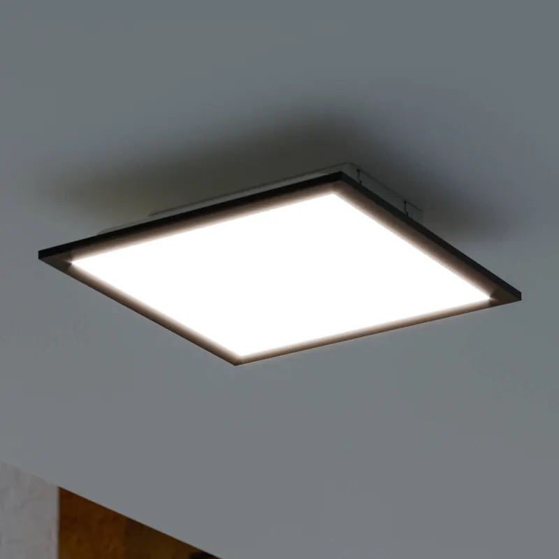 EGLO connect Lampa sufitowa LED Moradillo-Z, czarna, 29 cm