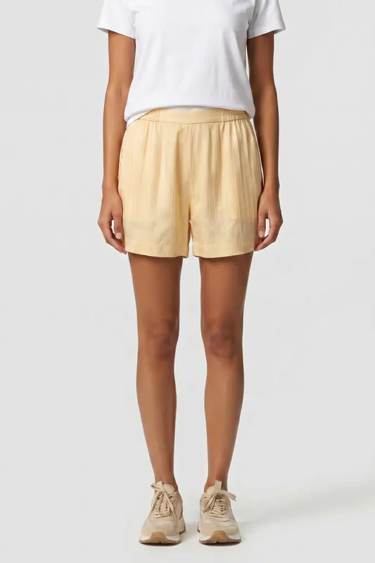 & Other Stories Nori Shorts Yellow Maat: L | Korte Broeken Outlet | Dames | Geel