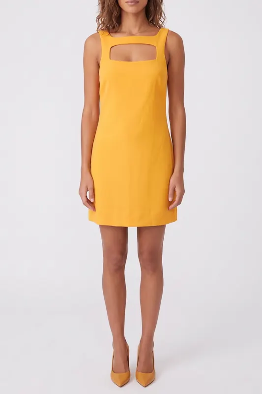 BA&SH Mini Dress Orange Maat: M | Mini Jurken Outlet | Dames | Oranje