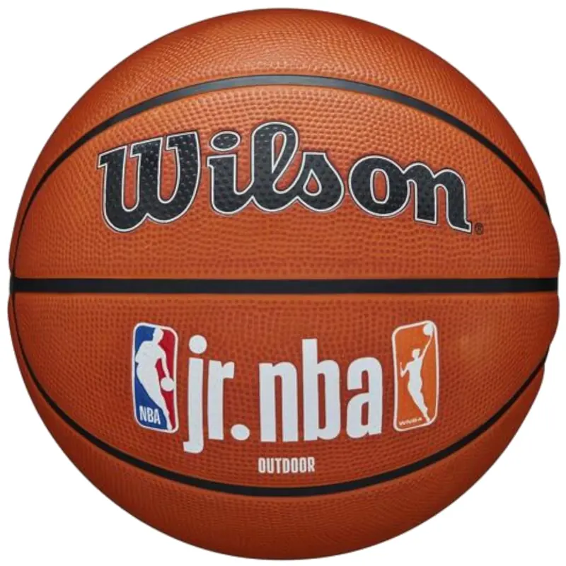 Wilson Jr NBA Fam Logo Authentic Outdoor Ball WZ3011801XB, Unisex, Pomarańczowe, piłki do koszykówki, Guma, rozmiar: 7