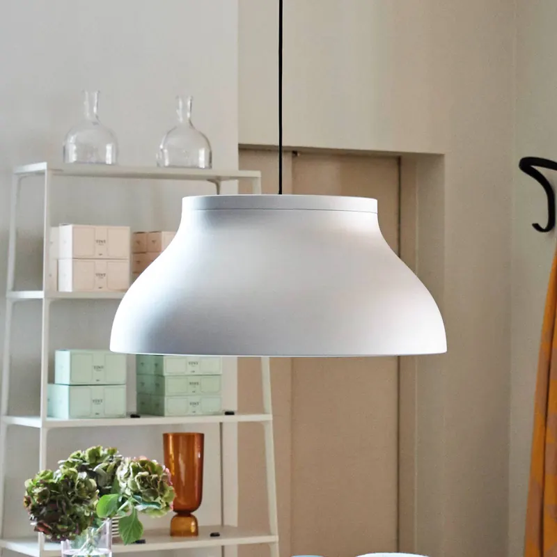 HAY PC L lampa wisząca z dyfuzorem, aluminium