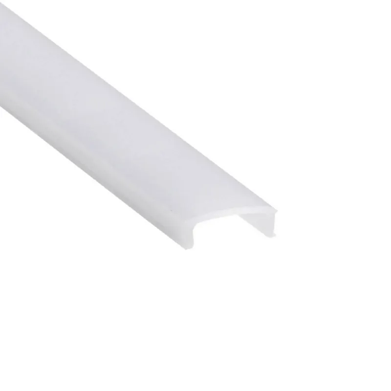 Osłona profilu SLC A1/A2/A3/A4/A5, 2 m, opalowa, płaska