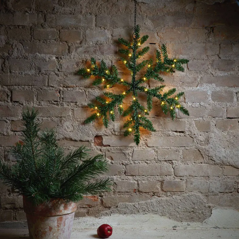 Lampa dekoracyjna zewnętrzna LED Snowflake