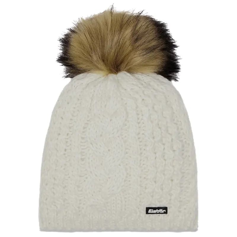 Eisbar Afra Lux E80111-100, Damskie, Białe, czapki, Merino, rozmiar: One size