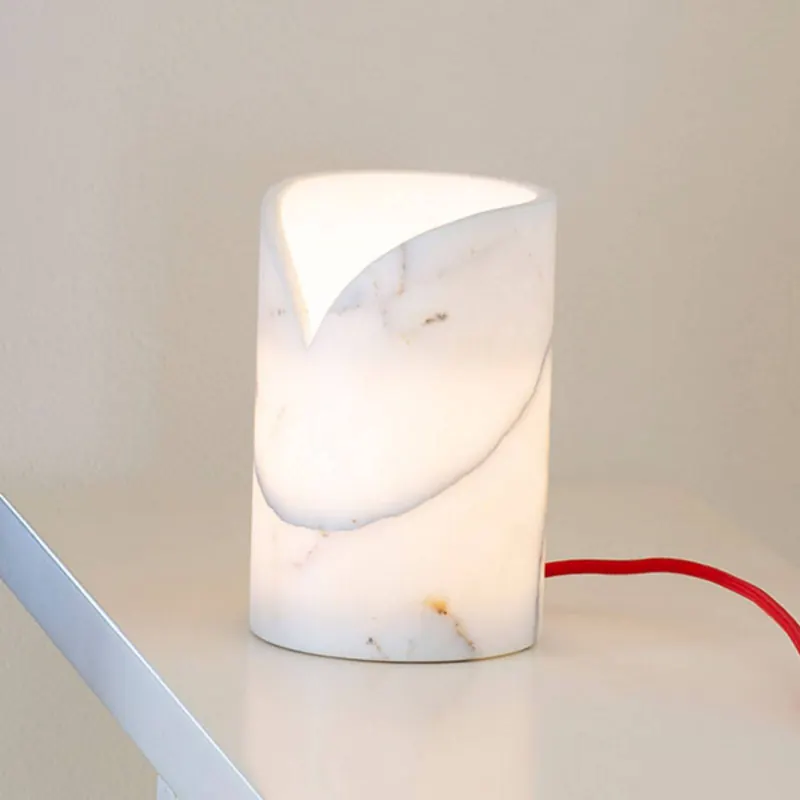 Martinelli Luce Colletto lampa stołowa, marmur