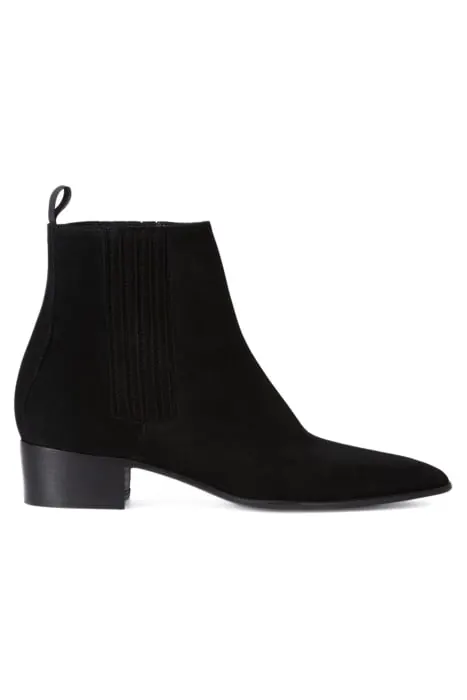 The Kooples Bottines Chelsea En Daim Black Maat: 40 | Laarzen Outlet | Heren | Zwart