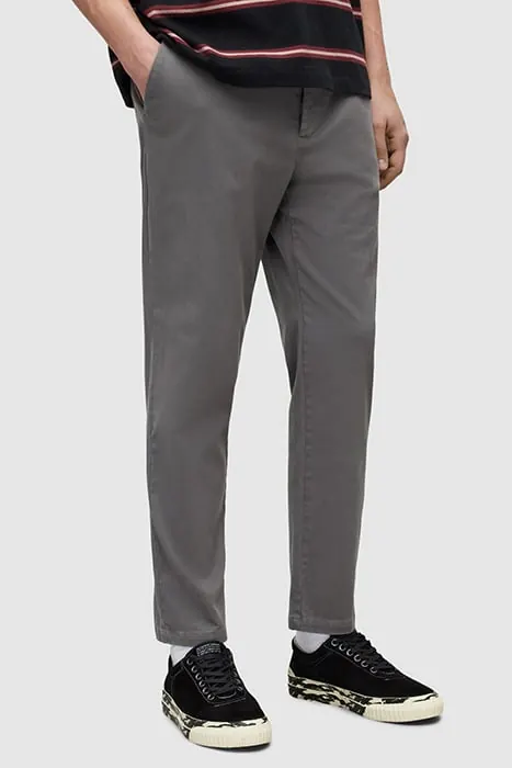 AllSaints Walde Chino Graphite Blue Maat: W30 | Chino's Outlet | Heren | Grijs