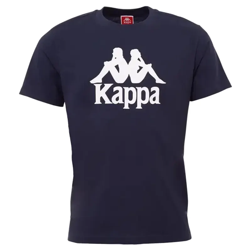 Kappa Caspar Kids T-Shirt 303910J-821, Dla chłopca, Granatowe, t-shirty, bawełna, rozmiar: 140