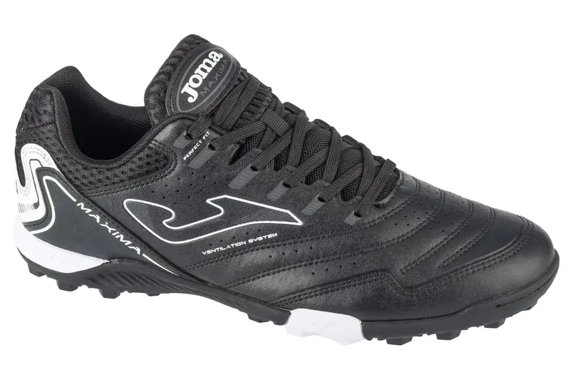 Joma Maxima 2501 TF MAXS2501TF, Męskie, Czarne, buty piłkarskie - turfy, skóra syntetyczna, rozmiar: 44