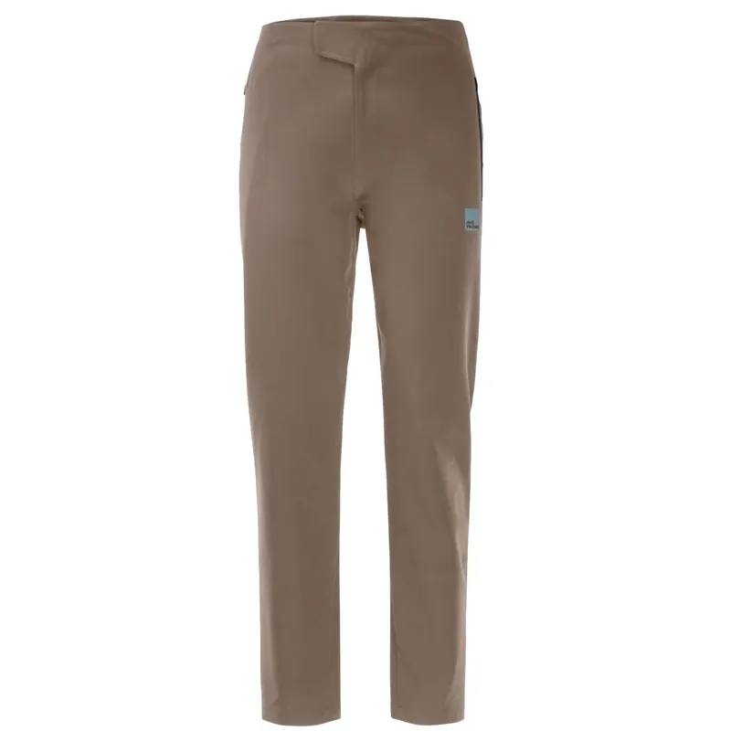 Jack Wolfskin Bike Commute Wi Pants M 1507621-4610, Męskie, Beżowe, spodnie, poliester, rozmiar: 46