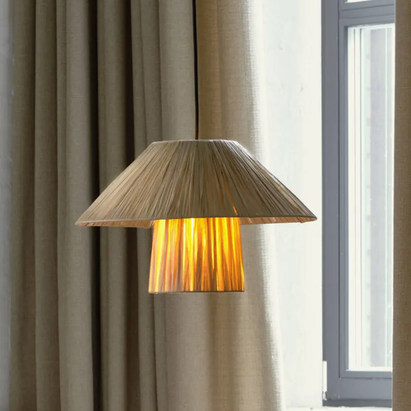 Żyrandol OSRAM Decor Bamboo Paper Hat Ø 40 cm, bambus, E27
