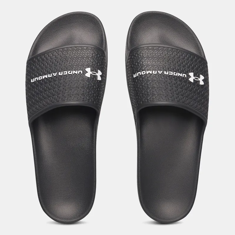 UNDER ARMOUR klapki męskie gumowe UA ARMR SLIDE LITE czarne (44)