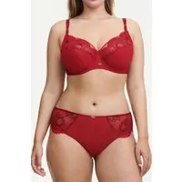 Chantelle Co Bra Underw. Very Covering Passion Red/aubergine Maat: D75 | BH's Outlet | Dames